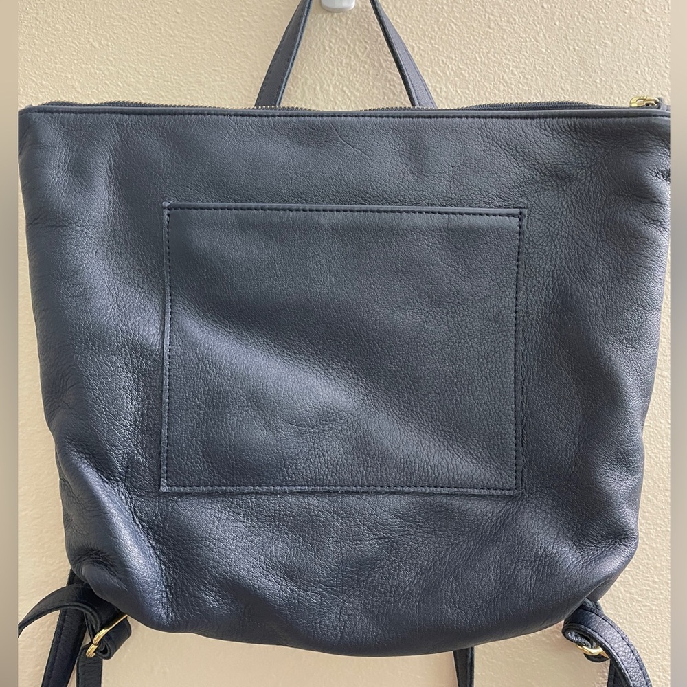 Used Umbrella Collective Navy Backpack